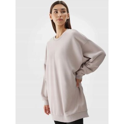 Women's sweatshirt without a hood, 4F 4FAW23TSWSF0764-56S