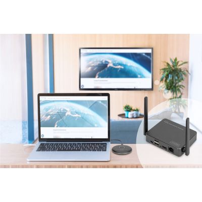20. HDMI Extender Teamwork System, Wireless 50m 4K 60Hz 5GHz (Set)