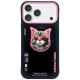Nimmy Glasses Cool Cat MagSafe Case for iPhone 17 Pro Max - Black and Pink