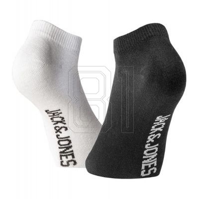3. Jack&Jones Unisex socks 12 pack 12260511 BLK/WHT