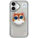Nimmy Glasses Cool Cat MagSafe Case for iPhone 16 - Gray