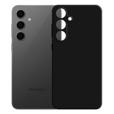 4. 3mk Silicone Case for Samsung Galaxy S24 FE - Black