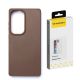 Wozinsky Carbon Fiber Case with MagSafe for Samsung Galaxy S25 - Brown