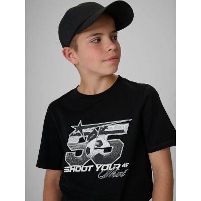 3. Boys’ Regular Fit Printed T-Shirt 4F 4FJRAW26TTSHM4342-20S