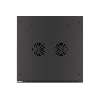 12. Lanberg WF01-6618-10B rack cabinet (18U; 901mm / 600mm / 600 mm; wall-mounted; Glass; 19''; black)