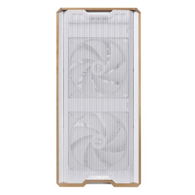 4. Lian Li Lancool 217 PC Case, Midi-Tower, ATX, Tempered Glass - White