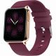 5. Smartwatch Gravity Rose Gold Burgundy 2 Straps GT17-6
