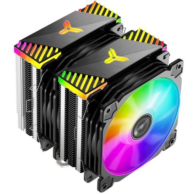 12. Jonsbo CR-2000GT CPU cooler with radiator and 12 cm fan, black, 1 pc.