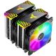 12. Jonsbo CR-2000GT CPU cooler with radiator and 12 cm fan, black, 1 pc.