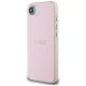 2. Guess Grained Ring MagSafe iPhone 16e Case - Pink