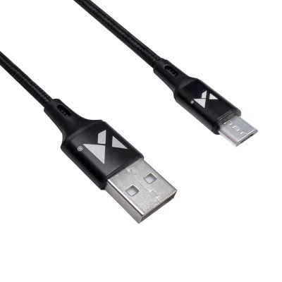 3. Wozinsky cable USB - microUSB 2,4A 1m black (WUC-M1B)