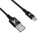 3. Wozinsky cable USB - microUSB 2,4A 1m black (WUC-M1B)