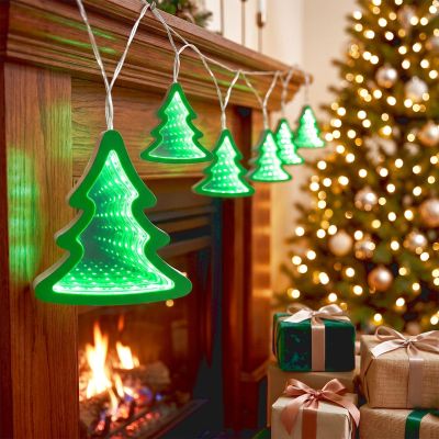 7. LAMPS WIRES GARLAND LED CHRISTMAS TREES USB