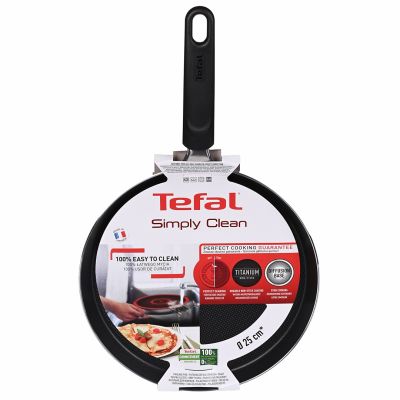 6. TEFAL Simply Clean Pancake Frying Pan 25cm B56710