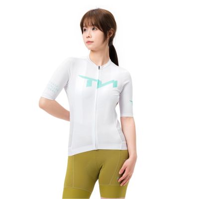 2. Rockbros YDDX012-1 TVI L Women's Cycling Jersey - White