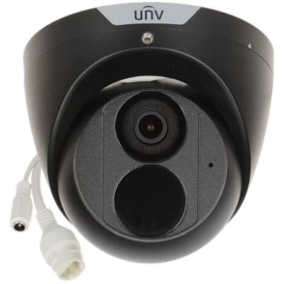 IP camera IPC3618SB-ADF28KM-I0-BLACK - 8.3 Mpx 4K UHD 2.8 mm UNIVIEW