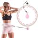 2. HMS HHW06 hula hoop with studs, weight and counter, pink