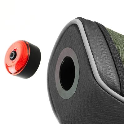 3. Rockbros C52-2 lightweight saddle bag with 250 mAh lighting - green