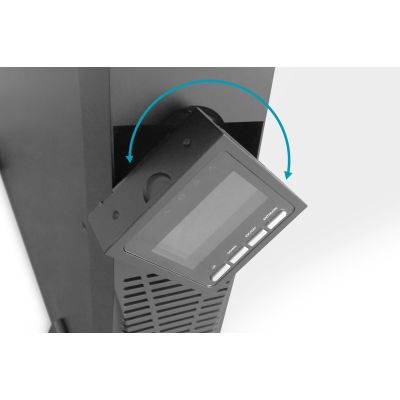 5. UPS Online Rack 19" 10kVA/10kW 2U USB RS232 without battery (battery DN-170108) D.620mm