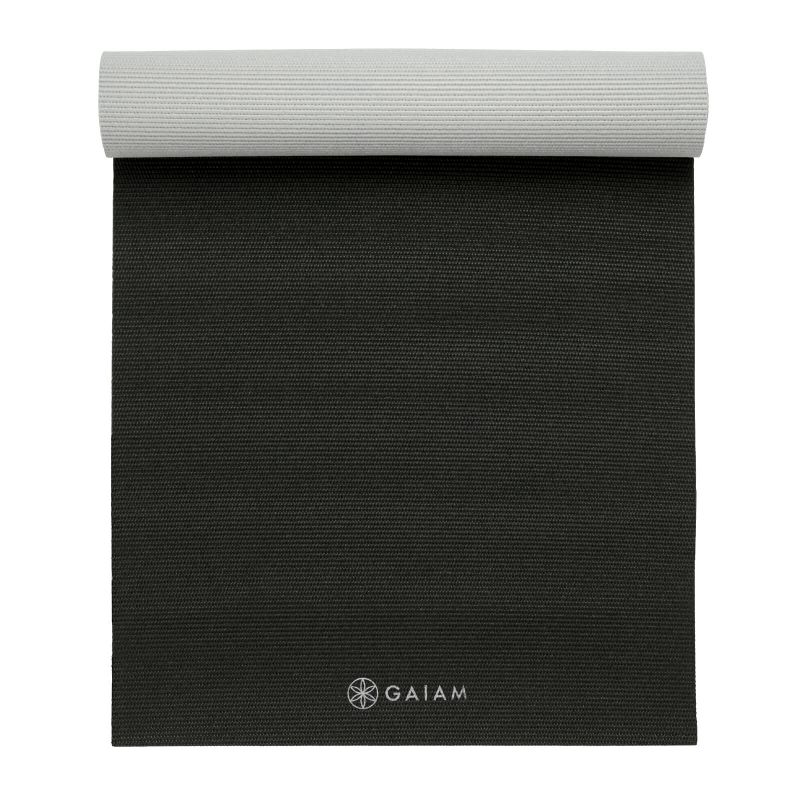 7. GAIAM Granite Storm Double-Sided Yoga Mat 6 MM 61329