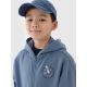 6. Boy's zip-up sweatshirt with hood 4F 4FJRSS25TSWSM2042-32S