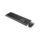 4. GEMBIRD WIRELESS KEYBOARD + MOUSE DUAL MODE SET, 2.4 GHZ + BT, SLIM, US LAYOUT, BLACK