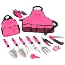 SIXTOL GARDEN PINK 12 / Garden tool set / 12 pcs