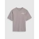 6. Girls' oversize T-shirt with print 4F 4FJRSS25TTSHF2586-83S