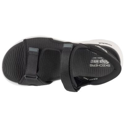 3. Skechers Slip-Ins: Go Walk Flex Sandal - Easy Entry 229210-BKGY Black 42