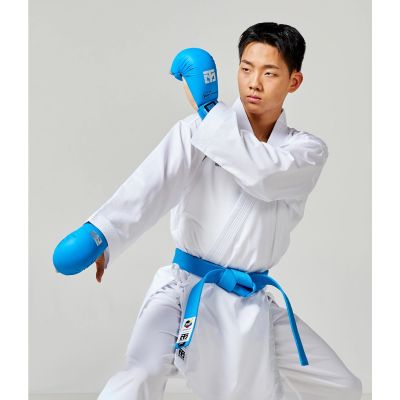 11. Karate gloves - Mitts 2 BLUE WKF | MOOTO