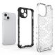 3. Honeycomb case for iPhone 14 armored hybrid cover transparent