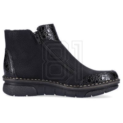 9. Comfortable boots with insulated Rieker W RKR555 zippers
