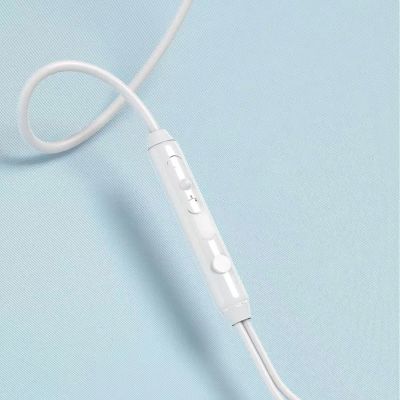 5. Dudao X3+ in-ear headphones, wired, 3.5mm minijack - white