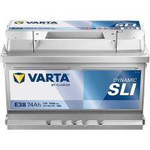 VARTA 12V 74Ah/750A Dynamic SLI (P+) 278x175x175 B13 battery - foot height 10.5 mm (starter)