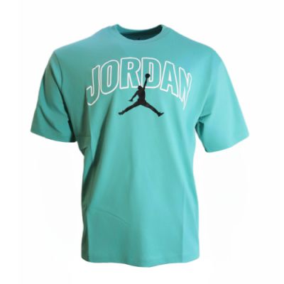 5. Men's Air Jordan Brooklyn Arch Logo T-shirt Washed Teal - IB7347-392
