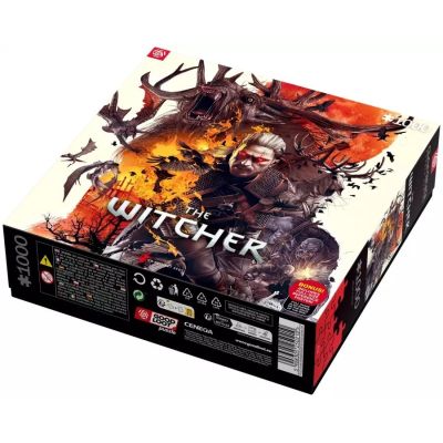 4. Good Loot: The Witcher - Monsters puzzle, 1000 pieces