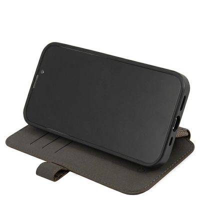 6. Guess GUBKP13L4GMGBR iPhone 13 Pro / 13 6.1" brown/brown book 4G Big Metal Logo