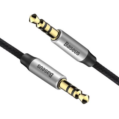 3. Baseus Yiven M30 stereo audio cable AUX 3.5 mm male mini jack 1.5 m silver-black (CAM30-CS1)