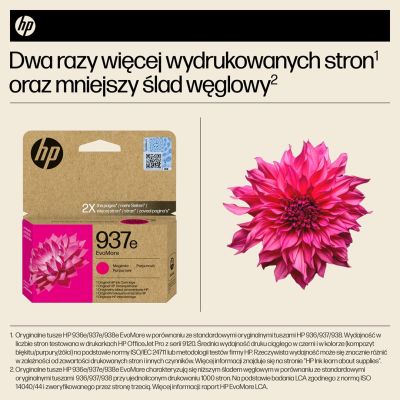 2. HP Original Magenta Ink 937e EvoMore