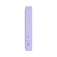 6. Baseus Magnetic Mini Inductive Powerbank 10000mAh 20W - Purple + USB-C - USB-C Cable