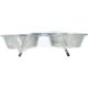 13. DOG AND CAT BOWL STAINLESS STEEL 2x550ML