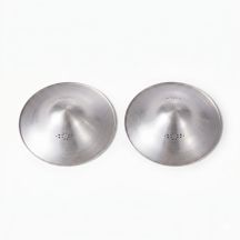Momcozy NS005 | Silver Breastplates | Made of .999 sterling silver, 45mm, 2 pieces