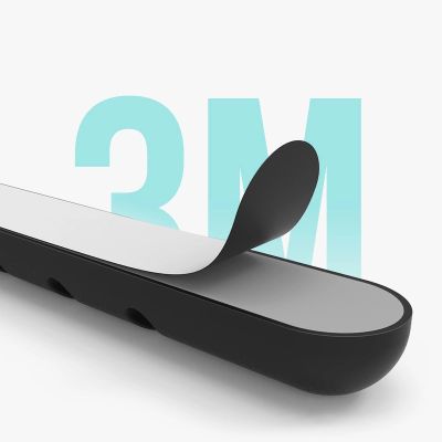 4. Ugreen LP114 self-adhesive cable organizer for 7 cables - black