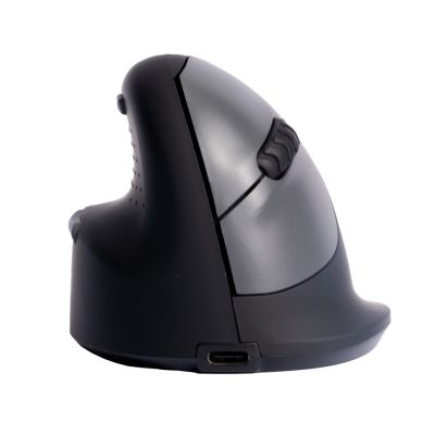 2. Ergonomic R-Go Pele HE left Bluetooth mouse sidabrina