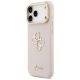 2. Guess Grained Big 4G & Stand Camera Case for iPhone 17 Pro Max - Pink