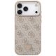 3. Guess 4G Triangle Logo MagSafe Case for iPhone 17 Pro Max - Rose Gold