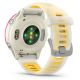 7. Garmin Forerunner 570 42mm Bone/Raspberry Aluminum watch
