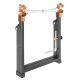 6. Static balancer for motorcycle wheels