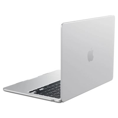 2. Spigen AirSkin Case for MacBook Air 13" 2023/2024/2025/2026 - Transparent