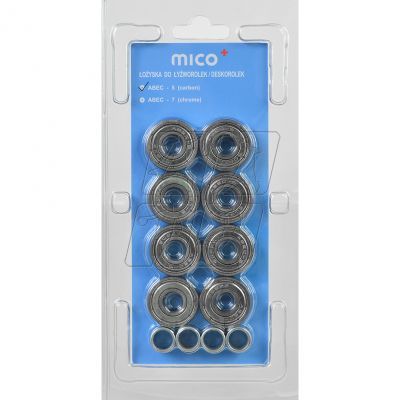 MICO ABEC-5 carbon bearings /8pcs/